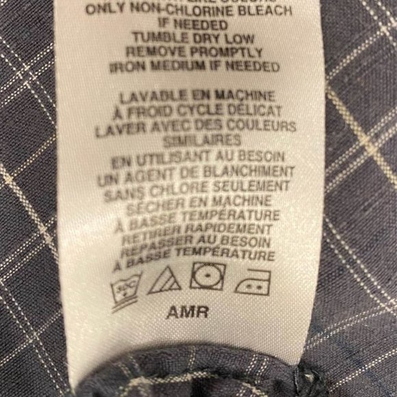 Columbia Convest Shirt Mens Large Grey Plaid Button Up Plaid‎ Short Sleeves - Picture 9 of 9